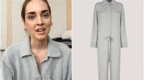 La tuta indossata da Chiara Ferragni nel video in cui si scusa è 